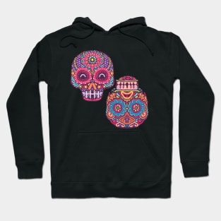 Sugar Skull Mandala Flower Hoodie